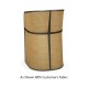 Dark Brown Ash Tub Bar Stool