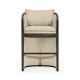 Dark Brown Ash Tub Counter Stool