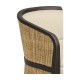 Dark Brown Ash Tub Counter Stool
