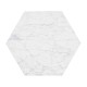 Fusion Hexagon Marble End Table