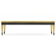 Fusion Rectangular Oak & Marble Cocktail Table