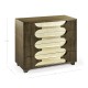 Gatsby Walnut & Champagne Silver-Leaf Chest