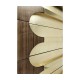 Gatsby Walnut & Champagne Silver-Leaf Chest