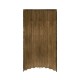 Rectangular Autumn Walnut Reeded End Table