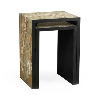 Fusion Chinoiserie Nesting Tables