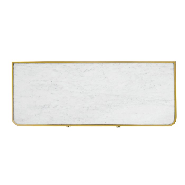Fusion Cabinet with Marble Top