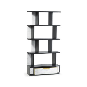 Fusion Étagère with Bottom Drawer