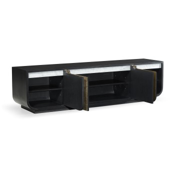 Fusion Chinoiserie Entertainment Cabinet