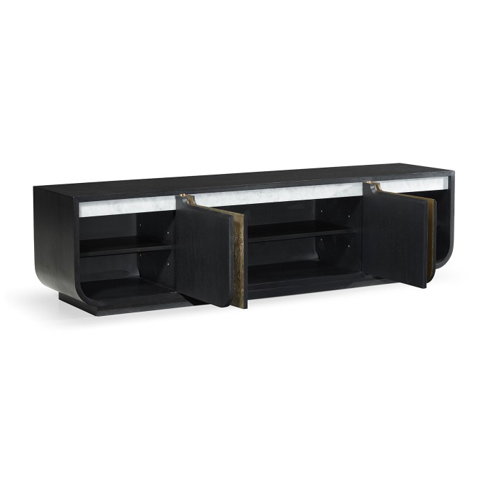 Fusion Chinoiserie Entertainment Cabinet