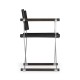Campaign Style Charcoal Directors Chair