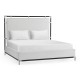 Campaign Style Ebonised Oak US King Bed