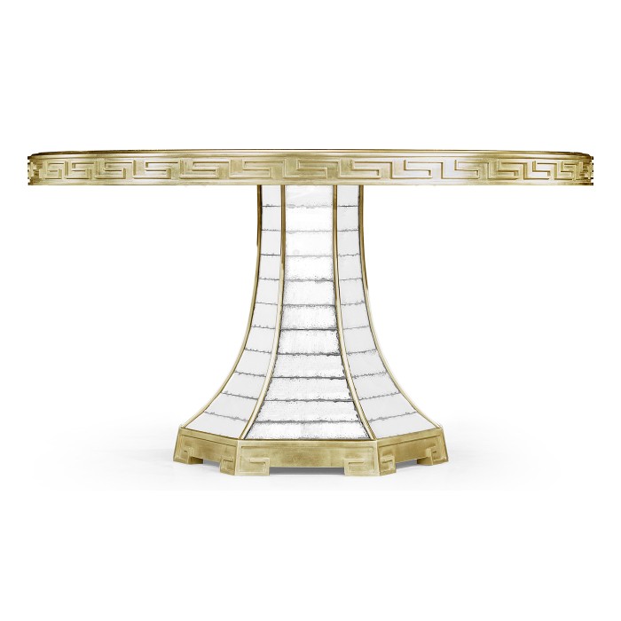 Round Greek Key Dining Table 55