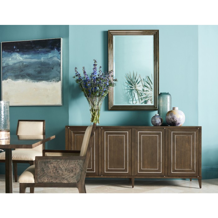 Gatsby Contemporary Grey Dining Table 108