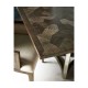 Gatsby Contemporary Grey Dining Table 108