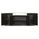 Dark Grey Walnut Sideboard