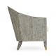 Geometric Dark Oak Chair