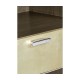 Gatsby Champagne Silver-Leaf Bedside Cabinet