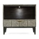 Geometric Bedside Cabinet