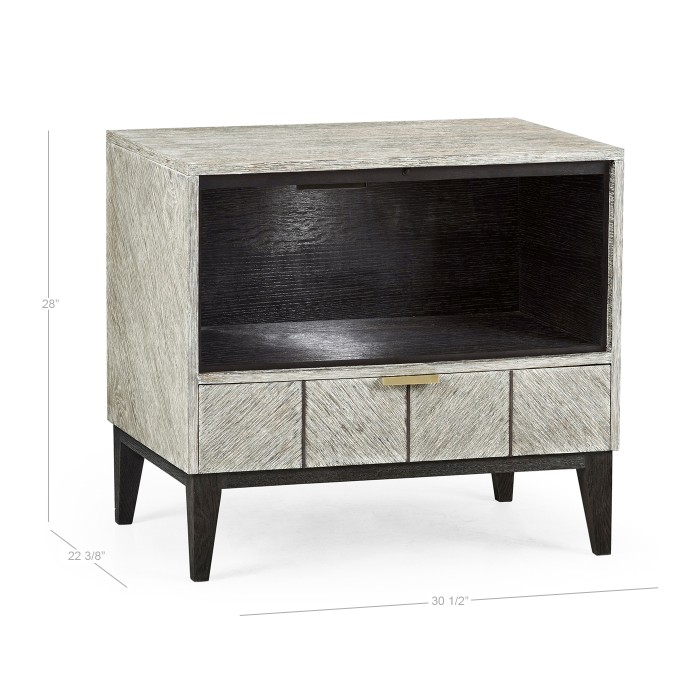 Geometric Bedside Cabinet
