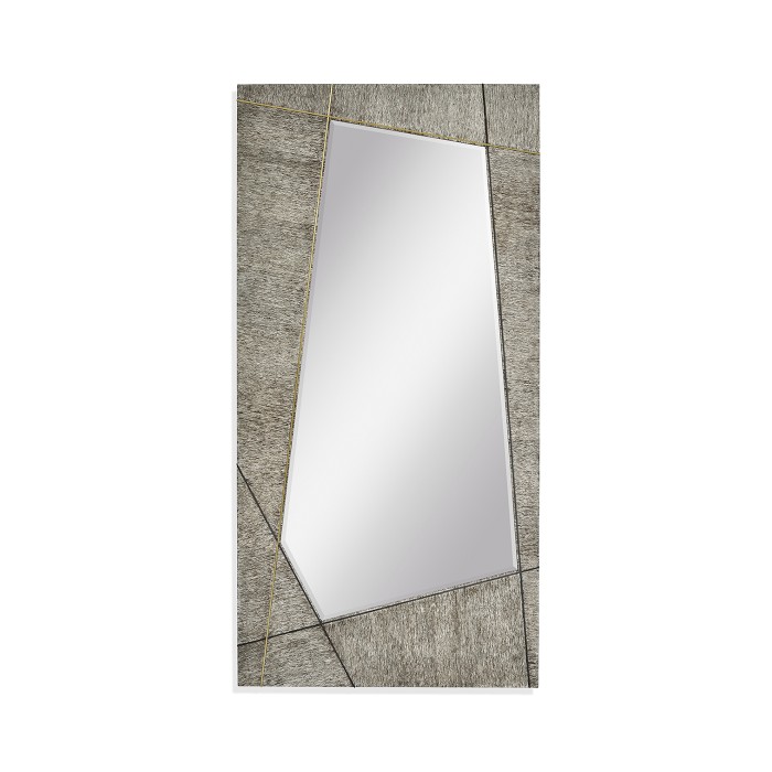Geometric Floor Mirror
