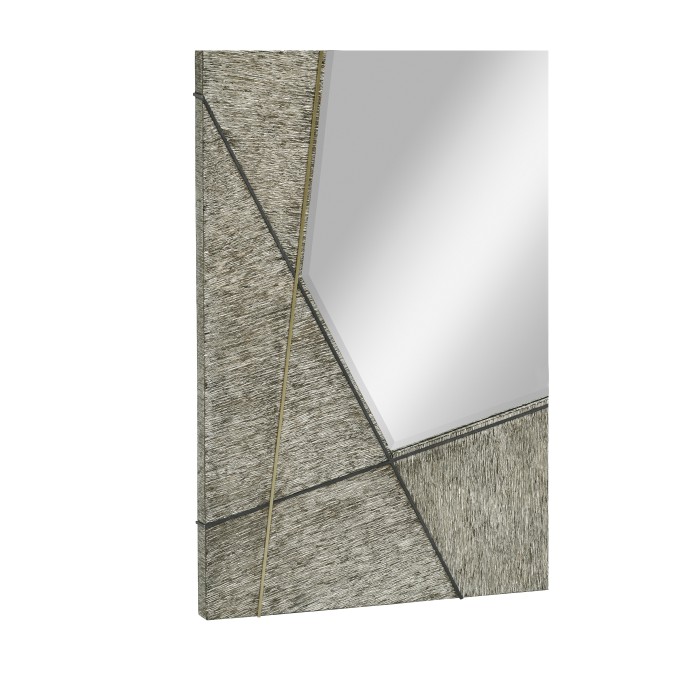Geometric Floor Mirror