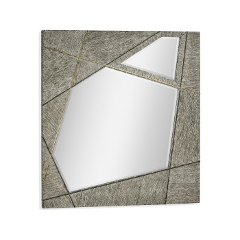 Geometric Square Mirror
