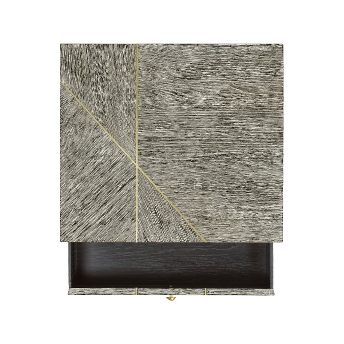Geometric Bedside Table