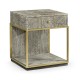 Geometric Bedside Table