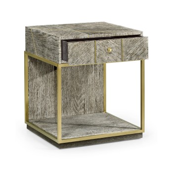 Geometric Bedside Table