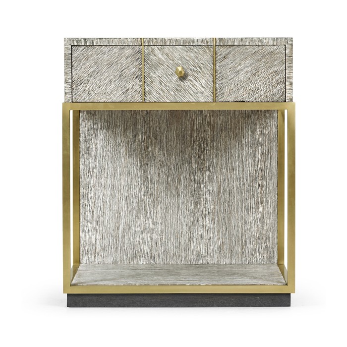 Geometric Bedside Table