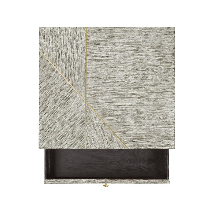 Geometric Bedside Table