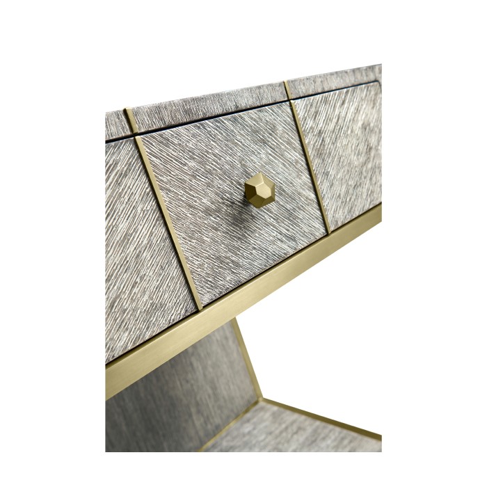 Geometric Bedside Table