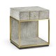Geometric Bedside Table