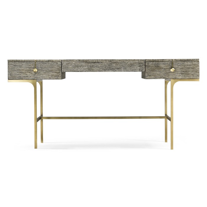 Geometric Dark French Oak Vanity