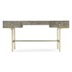 Geometric Dark French Oak Vanity