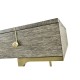 Geometric Dark French Oak Vanity