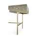 Geometric Dark French Oak Vanity