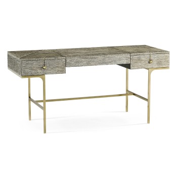Geometric Dark French Oak Vanity