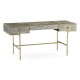 Geometric Dark French Oak Vanity