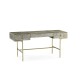 Geometric Dark French Oak Vanity