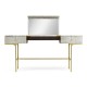 Geometric Light French Oak Vanity