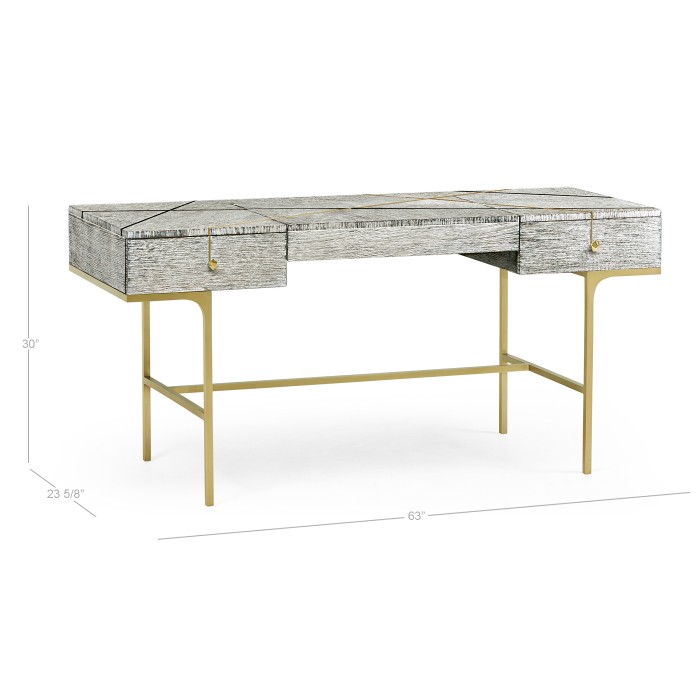 Geometric Light French Oak Vanity