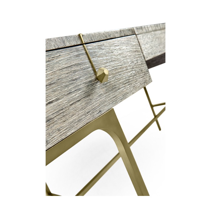 Geometric Light French Oak Vanity