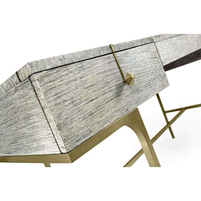 Geometric Light French Oak Vanity