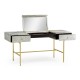 Geometric Light French Oak Vanity