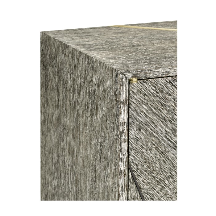 Geometric Accent Cabinet