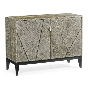 Geometric Accent Cabinet