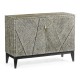 Geometric Accent Cabinet