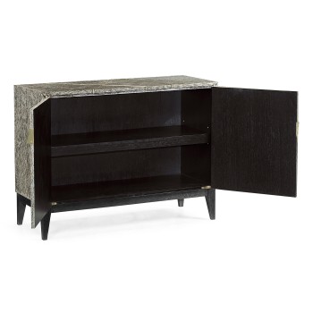 Geometric Accent Cabinet