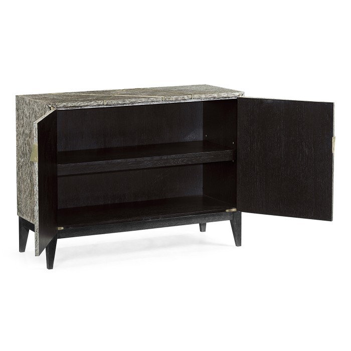 Geometric Accent Cabinet